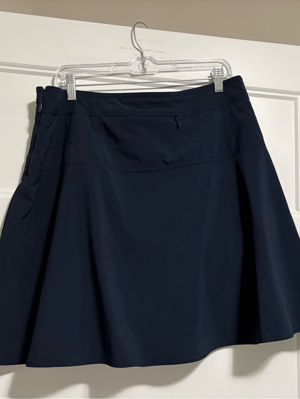 Athleta Dark Navy A-Line Skirt Sz 12